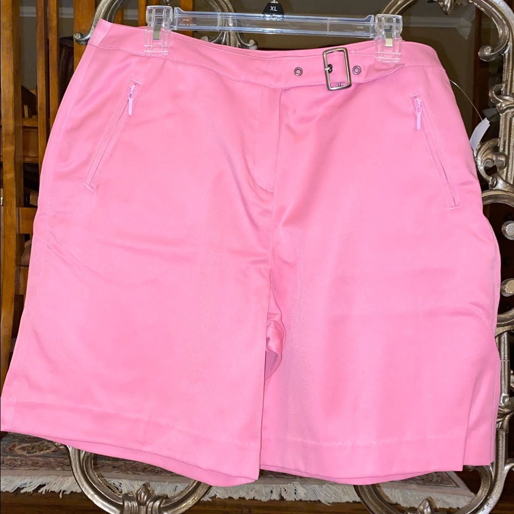 Tail bubblegum pink golf shorts